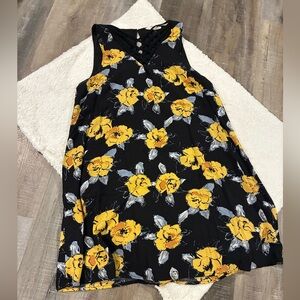 Entro Yellow Mini Dress